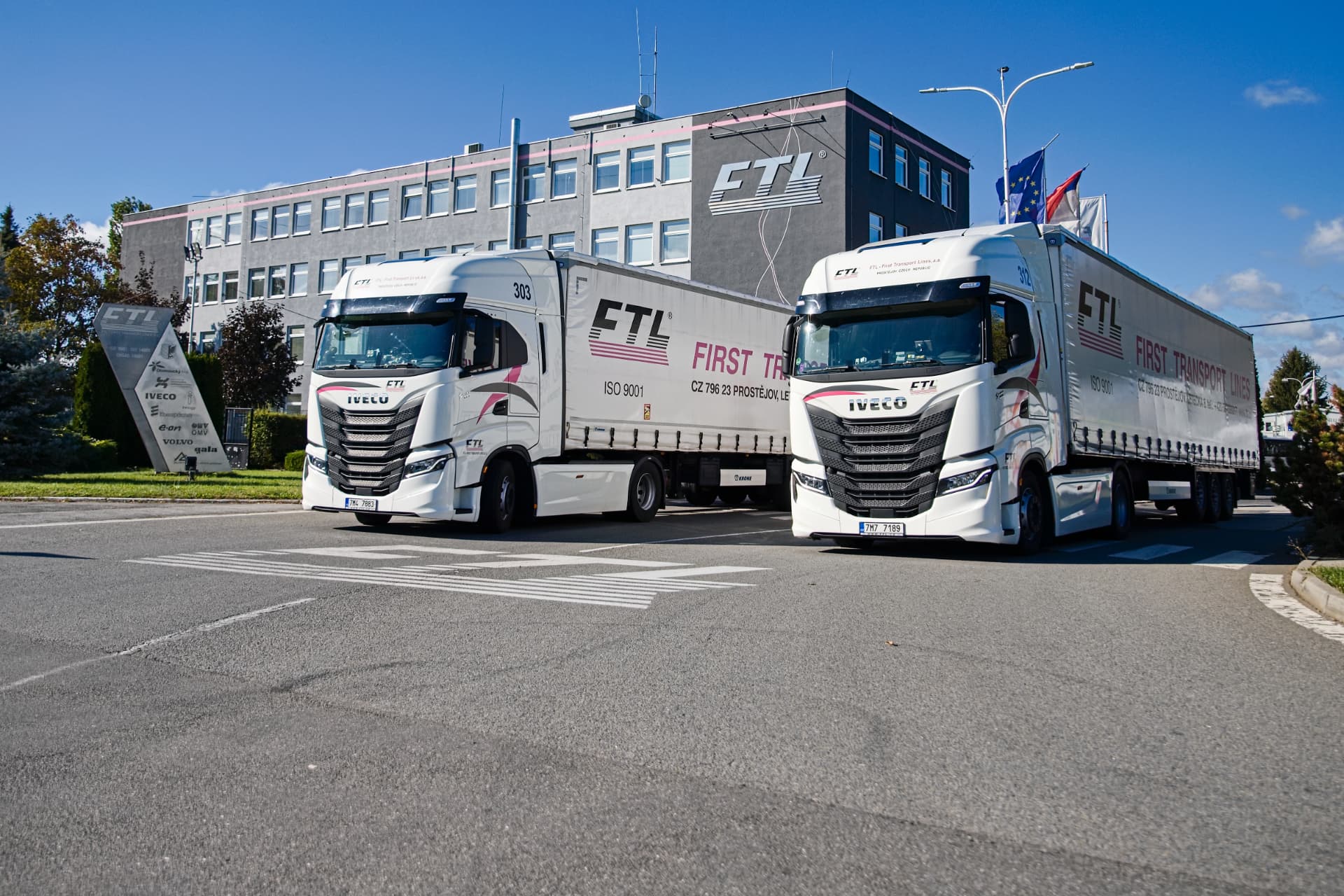 Sídlo a areál FTL – First Transport Lines v Prostějově